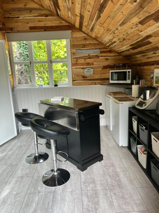 The Shed . A Cosy, Peaceful, 96% Recycled, Chalet. Swansea Exteriér fotografie